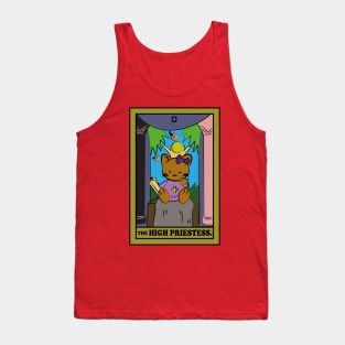 TAROT CARDS | THE HIGH PRIESTESS. | CAT Tank Top